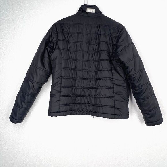 Marker Womens Black Puffer Jacket Ski Coat winter Size Large 100% Polyester - Picture 7 of 13